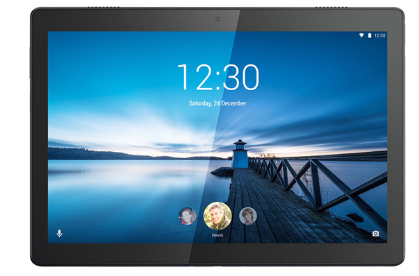 Lenovo Tab M10 25,5 cm (10,1 Zoll, 1280x800, HD, WideView, Touch) Tablet-PC (Quad-Core, 2GB RAM, 16GB eMCP, Wi-Fi, Android 9) schwarz 